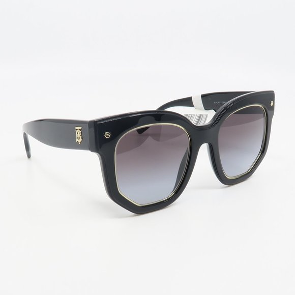 B 4307 3001/8G Burberry Black/ Gray Gradient Sun